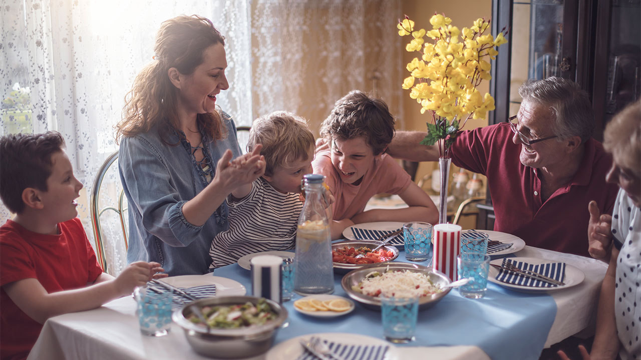 Strategies for making family meals a time of rest and renewal